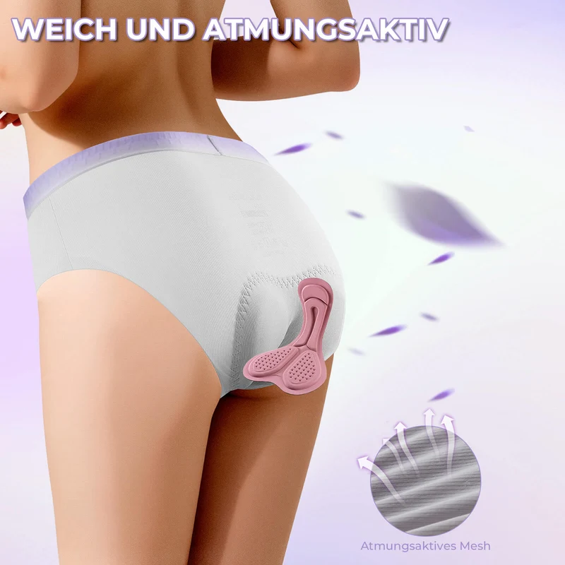 ROCKBROS Damen Radunterhose Atmungsaktive 4D Gepolsterde Radlerhose Elastisch
