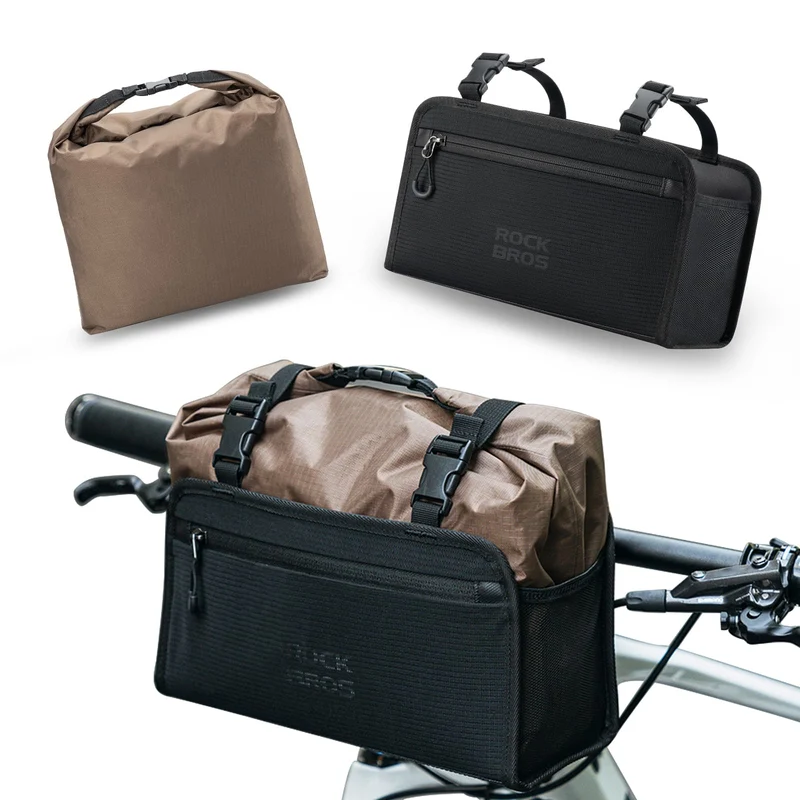 ROCKBROS Wasserdicht Lenkertasche Abnehmbar Fahrradkorb каля 5,5 л