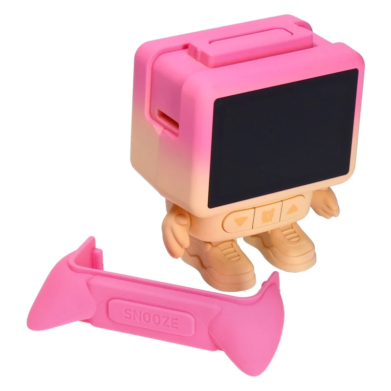 MOB Dancing Clock Pink