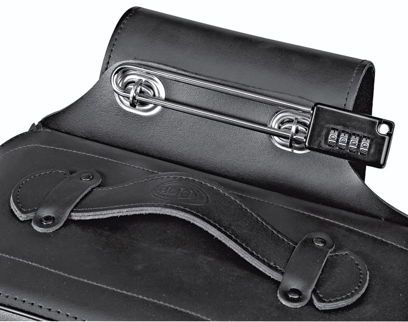 LOCK SADDLEBAG BLACK