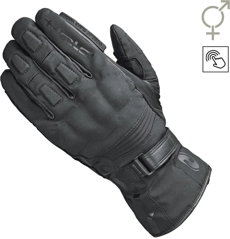 STROKE TOURINGGLOVES BLACK (Heren)