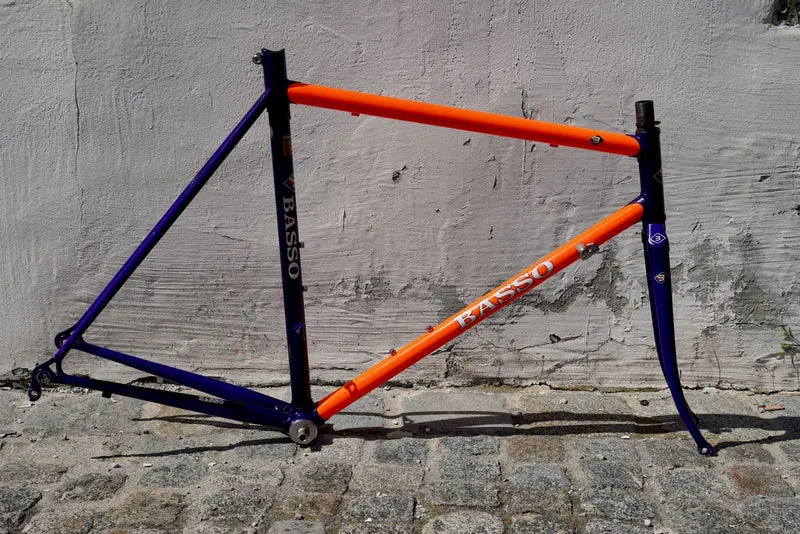 Basso Darkviolet-Neonorange Frame