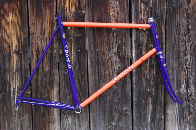 Basso Darkviolet-Neonorange Frame