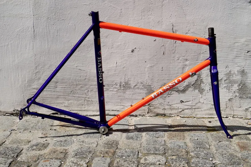 Basso Darkviolet-Neonorange Frame