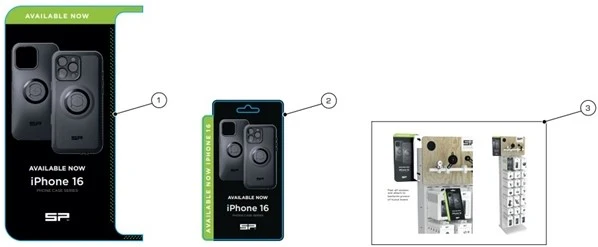 SP iPhone 16 Release P.O.S Pack
