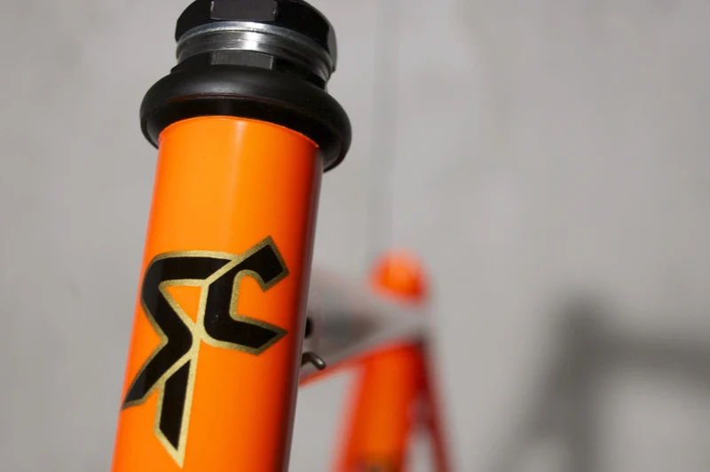 Santana Moda neonorange Frameset