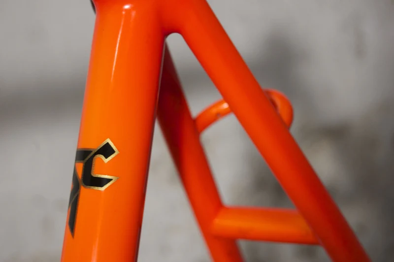 Santana Moda neonorange Frameset