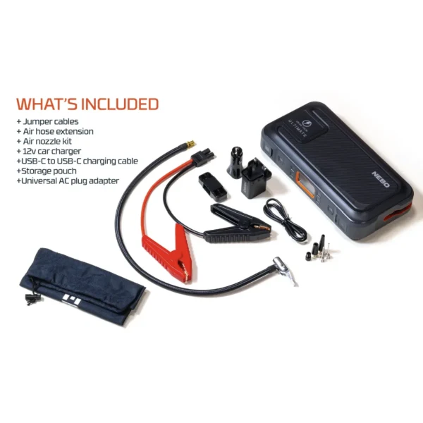 Nebo Ultimate Jump Starter + air compressor 4 in 1