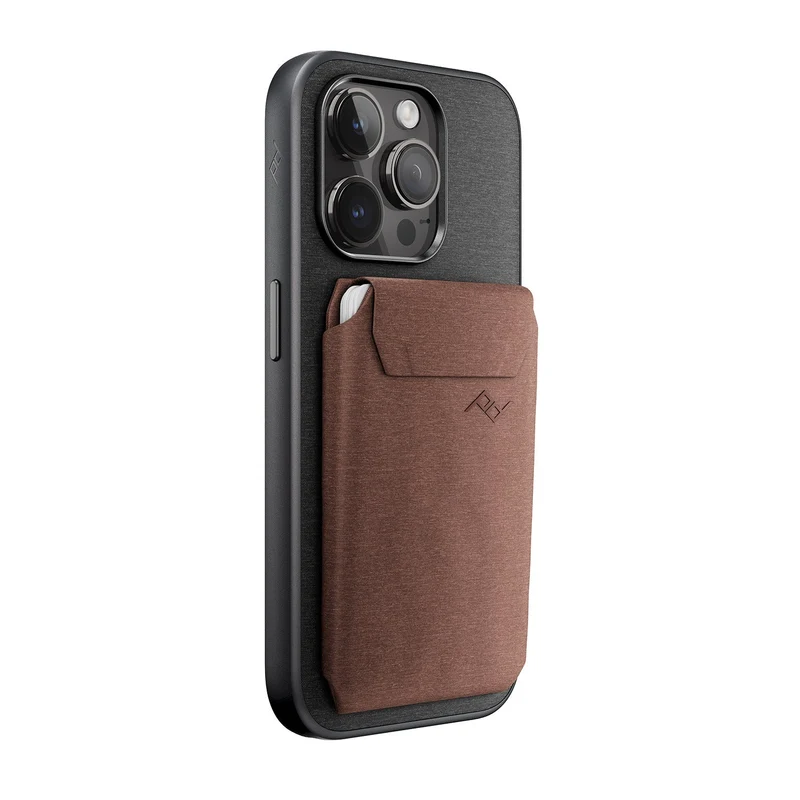 Mobile Wallet | Slim Wallet | Redwood | Fabric