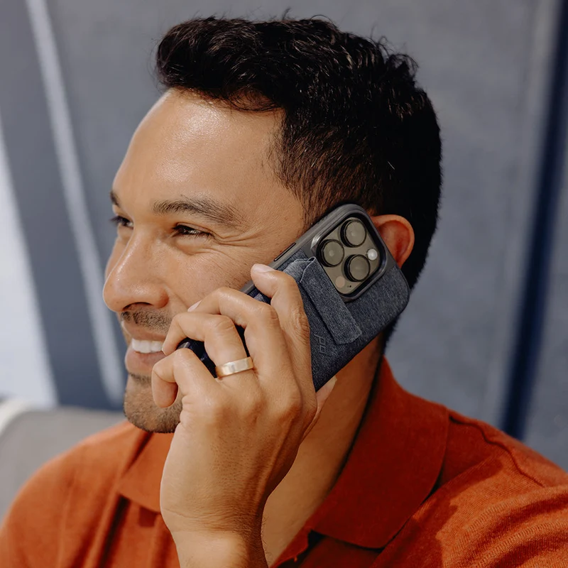Mobile Wallet | Slim Wallet | Redwood | Fabric