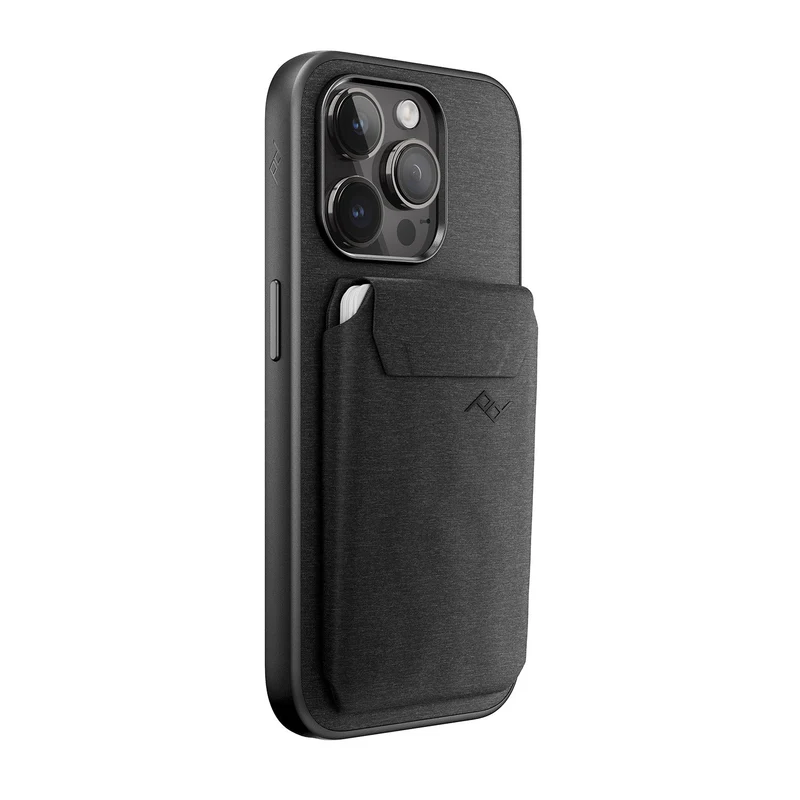 Mobile Wallet | Slim Wallet | Charcoal | Fabric
