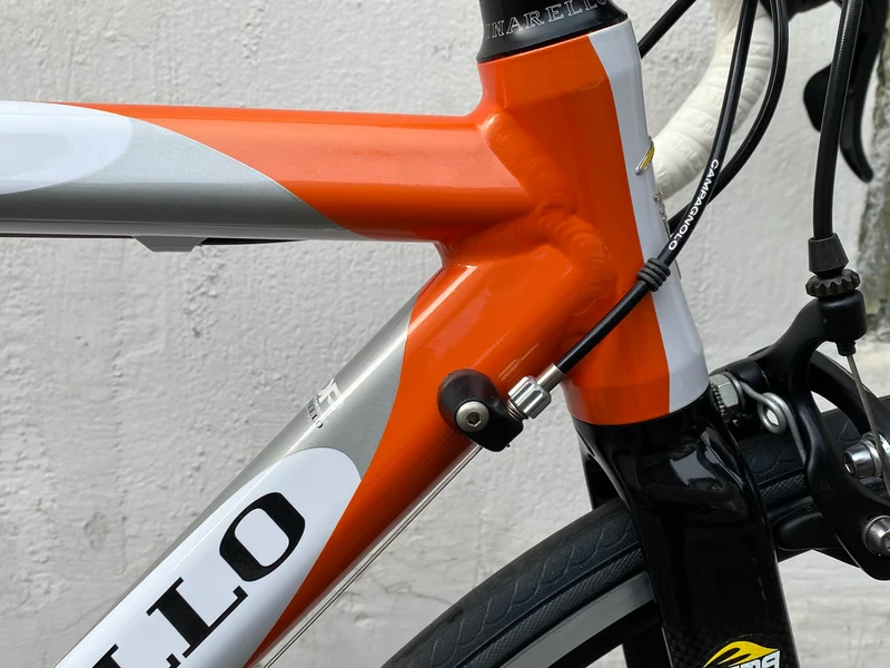Angliru orange, Campagnolo Mirage