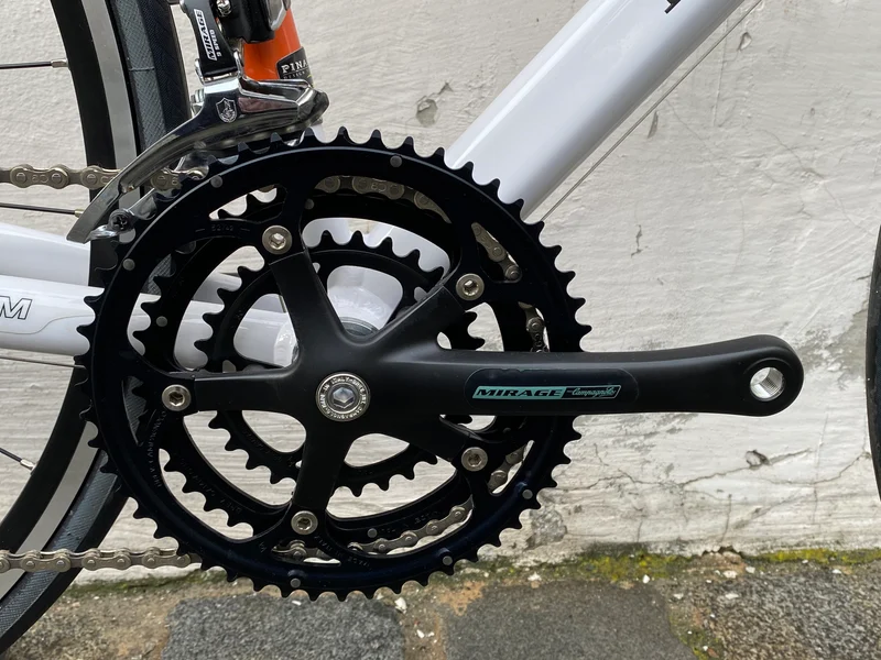 Angliru orange, Campagnolo Mirage