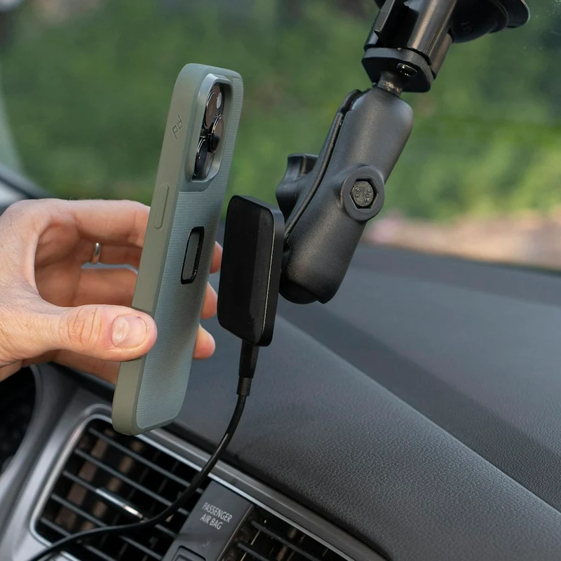 Ball Mount | Charging Non-Locking Qi2 | 1in