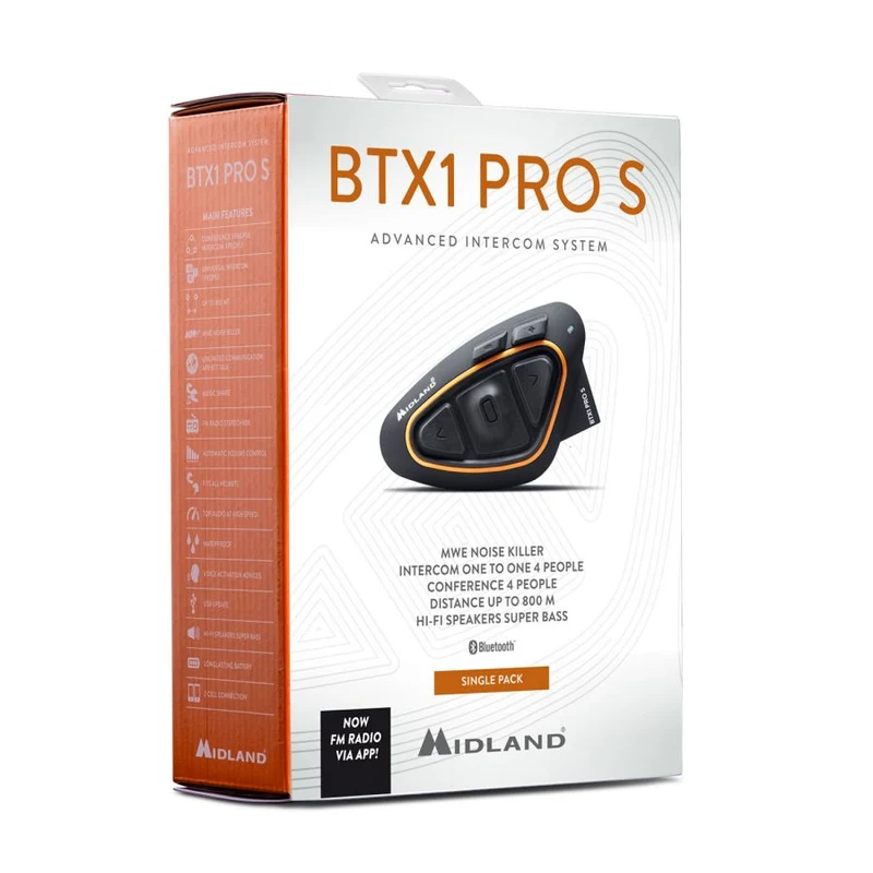 Midland BTX1 Pro S Intercom