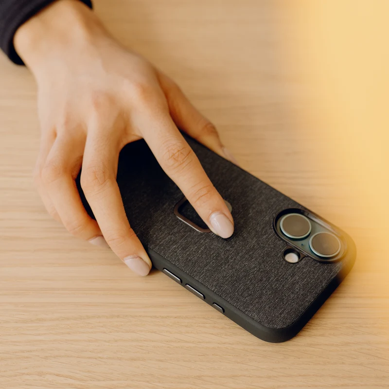 SlimLink Case | iPhone 16 Charcoal