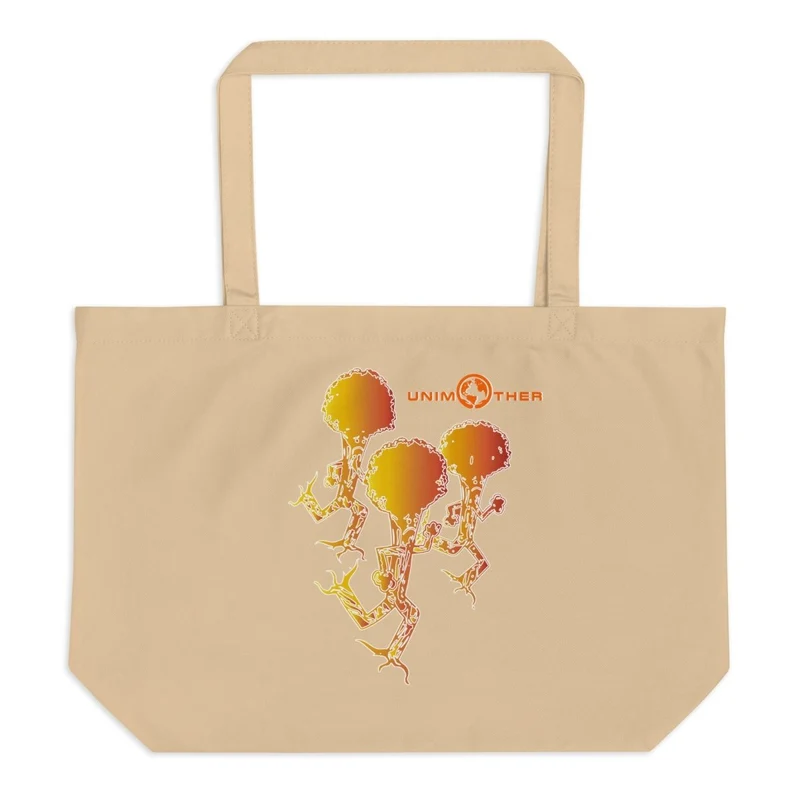 Run Forest grote draagtas van 100% biologisch katoen