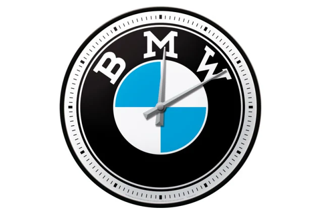 BMW Logo wall clock - Nostalgic Art