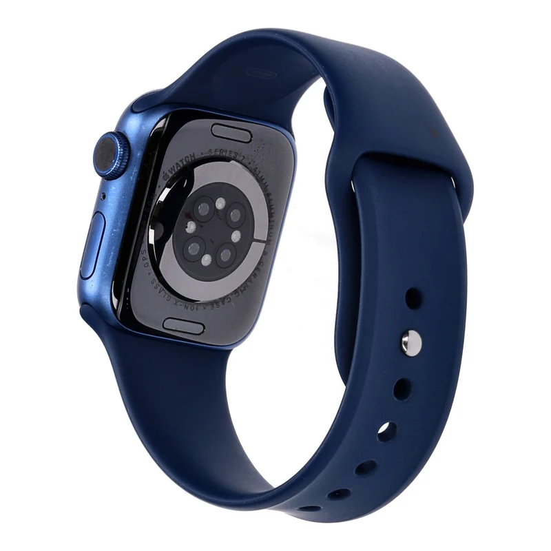 Apple Watch Series 7 41mm GPS Blau Aluminumgehäuse mit Sportarmband Blau