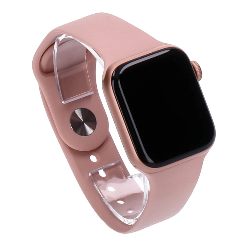 Apple Watch Series 5 40mm GPS Gold Aluminiumgehäuse mit Sportarmband Sandrosa