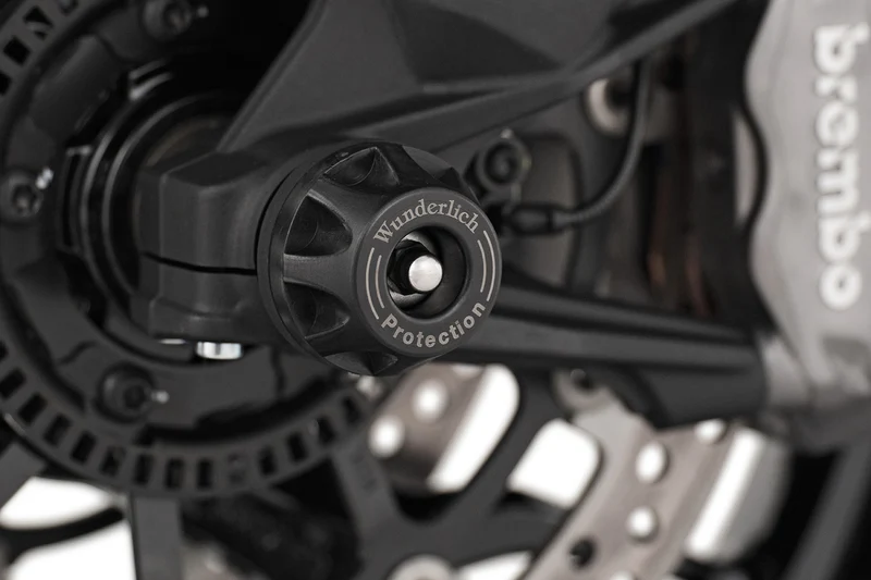 Wunderlich DOUBLESHOCK axle protectors Multistrada V2