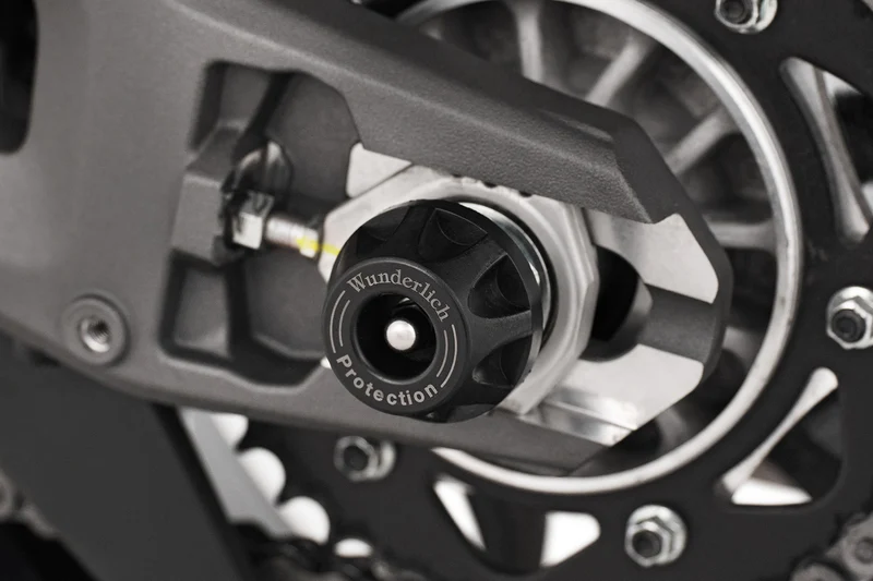 Wunderlich DOUBLESHOCK axle protectors Multistrada V2