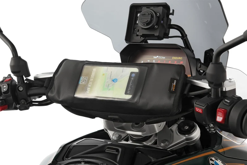Wunderlich Handlebar bag BARBAG MEDIA waterproof