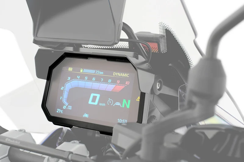 Wunderlich TFT Display Anti-Theft Protection with Sun Visor Preparation R 1300 GS + Adventure