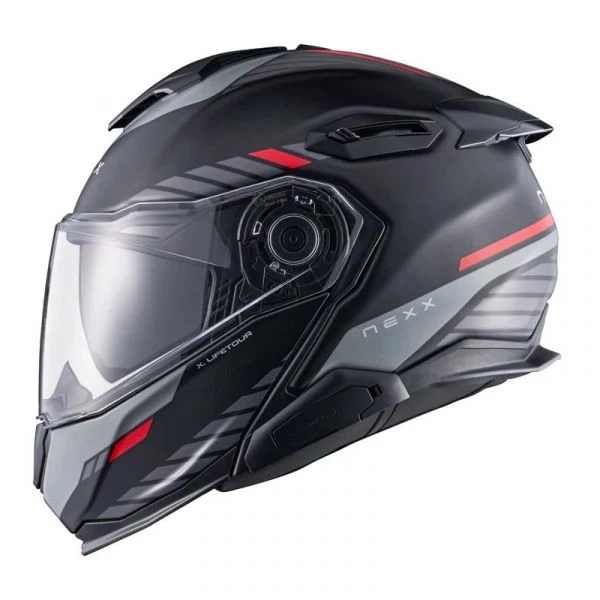 NEXX Helmet X.LIFETOUR GLOBE BLACK.RED