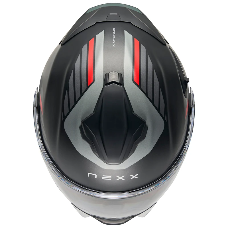 NEXX Helmet X.LIFETOUR GLOBE BLACK.RED