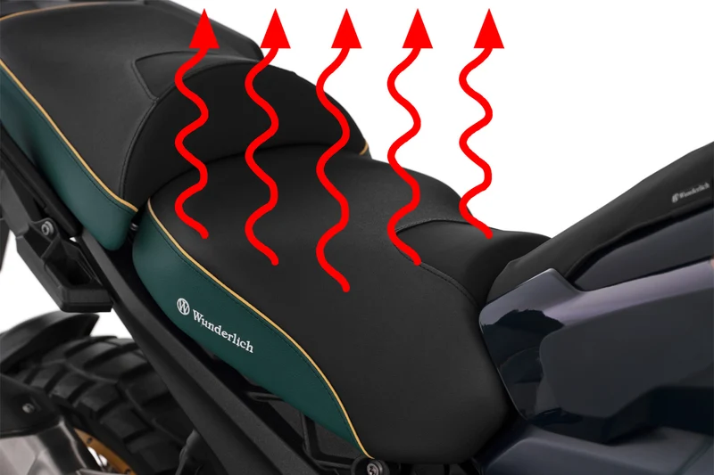 Wunderlich AKTIVKOMFORT rider seat - with seat heating Smart Plug & Play R 1300 GS