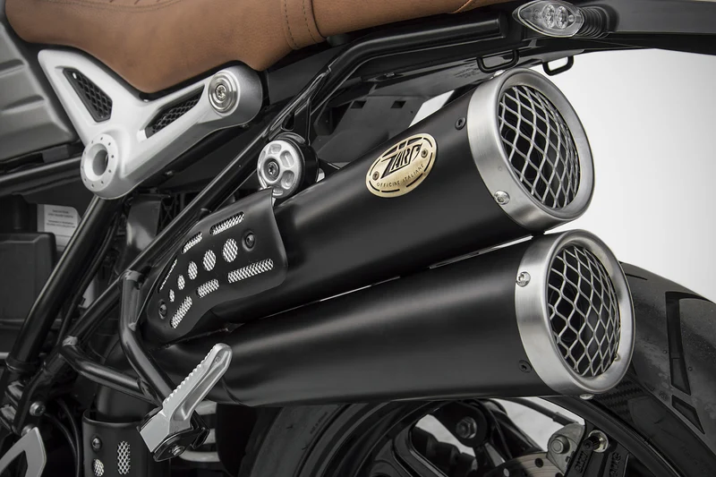 ZARD Thunderbolt slip-on silencer for the R nineT Scrambler