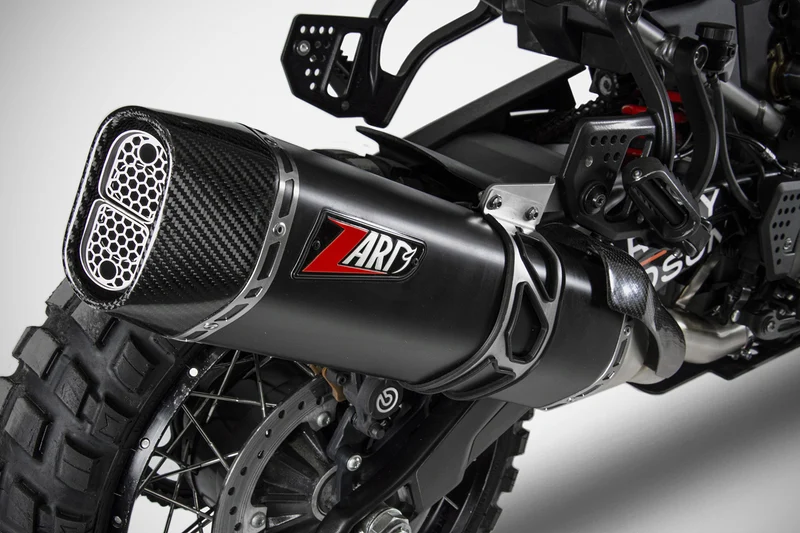 ZARD slip-on silencer for Pan America 1250 with manifold protection
