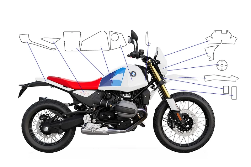 PremiumShield Paint Protection Film Complete Set â BMW R 12 G/S