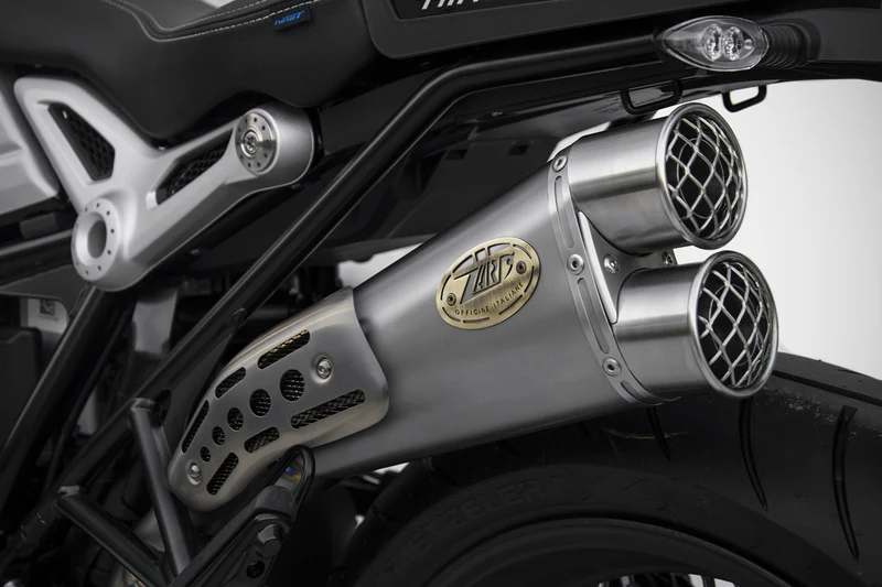ZARD Â»High LimitedÂ« slip-on silencer for the R nineT (Euro 4)