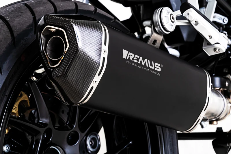 REMUS Slip-on BLACK HAWK silencer