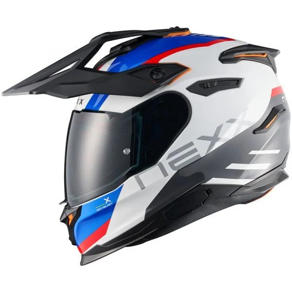 NEXX Helmet Y.TRAVL QUEST WHITE.BLUE.RED