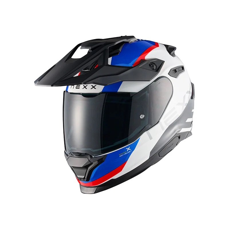 NEXX Helmet Y.TRAVL QUEST WHITE.BLUE.RED