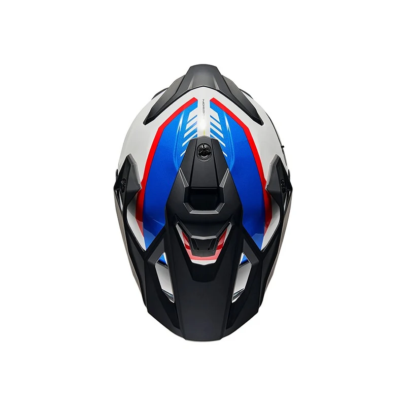 NEXX Helmet Y.TRAVL QUEST WHITE.BLUE.RED
