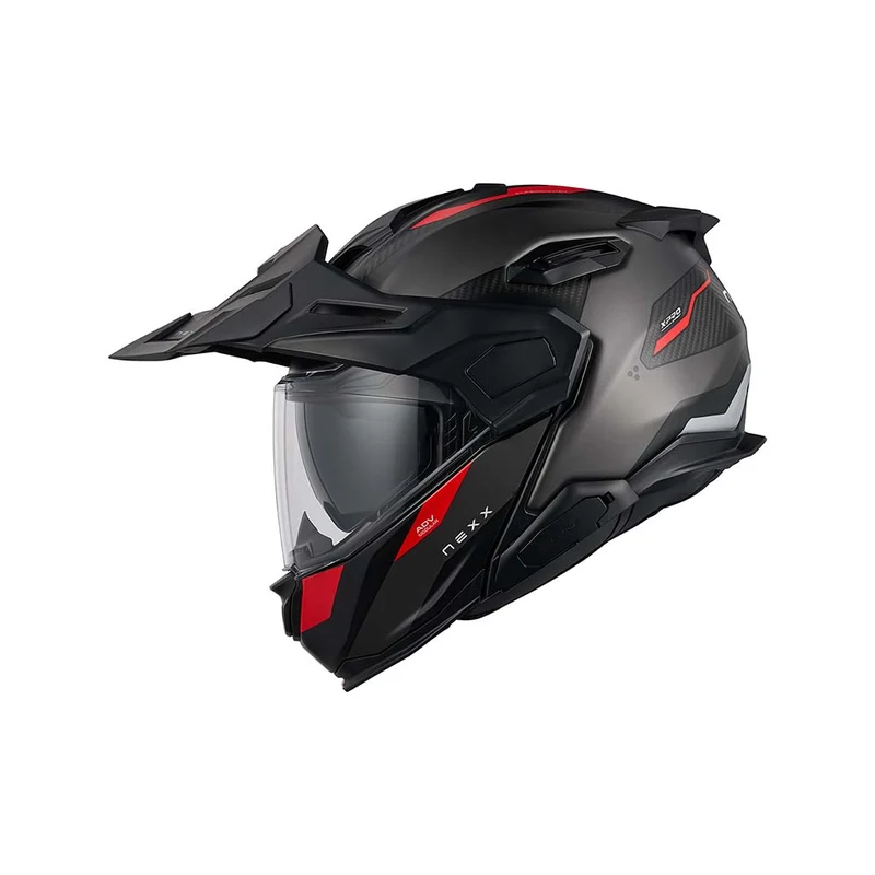 NEXX Helmet X.LFC TERRA CARBON GREY.RED