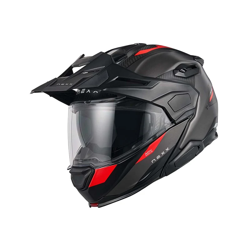 NEXX Helmet X.LFC TERRA CARBON GREY.RED