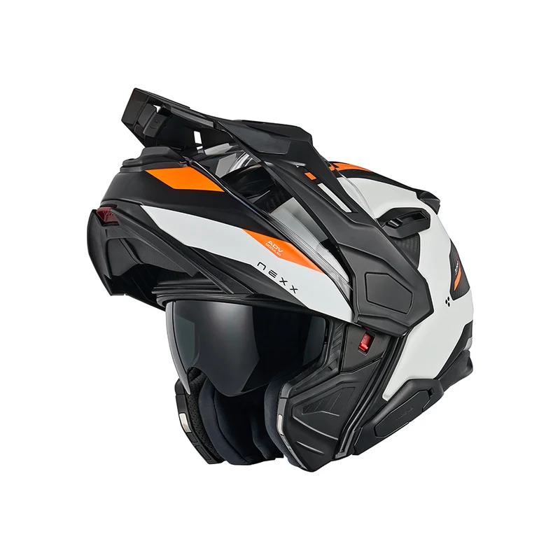 NEXX Helmet X.LFC TERRA CARBON WHITE.ORANGE