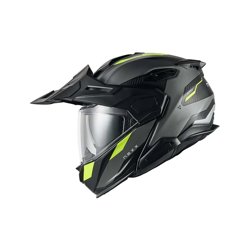 NEXX Helmet X.LFC TERRA CARBON GREY.NEON