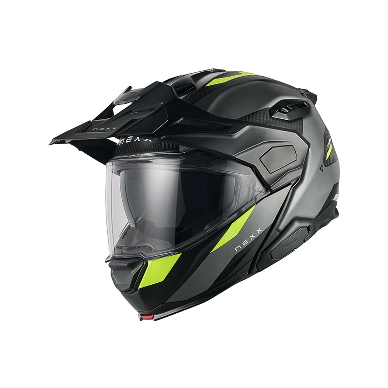 NEXX Helmet X.LFC TERRA CARBON GREY.NEON