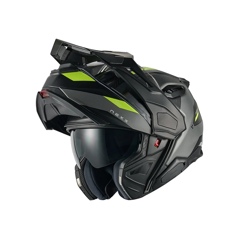 NEXX Helmet X.LFC TERRA CARBON GREY.NEON