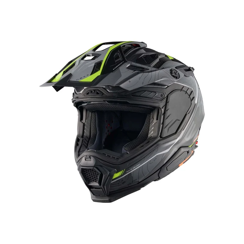 NEXX Helmet X.WED3 FURKA CARBON GREY.NEON