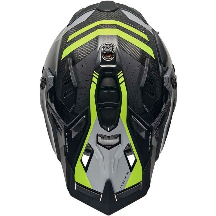 NEXX Helmet X.WED3 FURKA CARBON GREY.NEON
