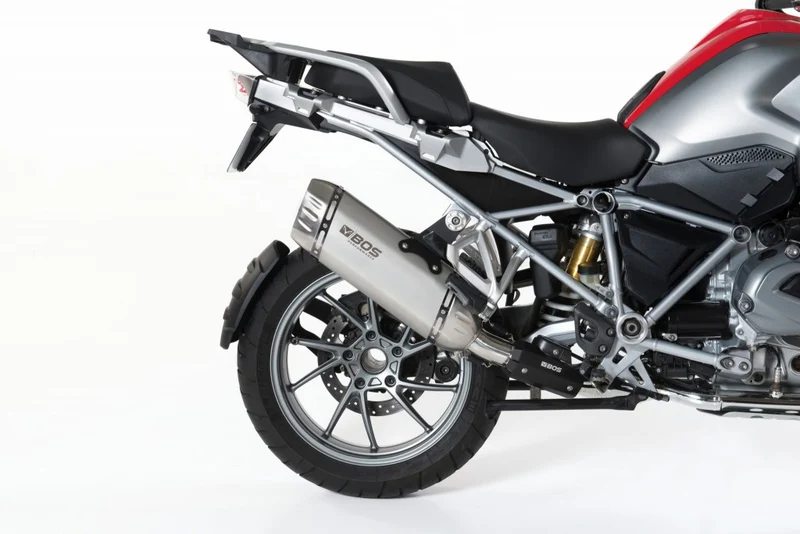BOS Â»Desert FoxÂ« slip-on silencer for the R 1200 GS LC + Adventure