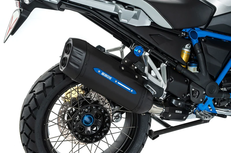 BOS Desert Fox Rallye Edition slip-on silencer R 1200 GS LC
