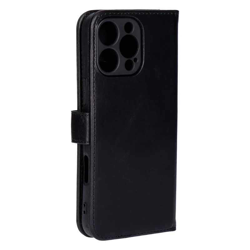 Mobilize Leder Wallet schwarz passend für iPhone 16 Pro Max